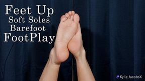 Feet Up Soft Soles Barefoot FootPlay - Kylie Jacobsx - MP4 720p HD