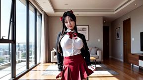 akeno himejima - relaxation after school (ai)