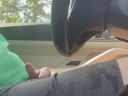 Drivethru next time? Sunday drive and wank at traffic lights