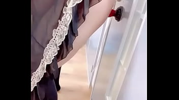 [玲音]男の娘・犬のディルド初体験！