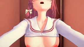 Kazuya's First Time With Rent-A-Girlfriend Sumi in Steamy 3D Hentai Scene
