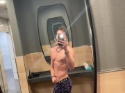 Fully erect in front of everybody…🍆