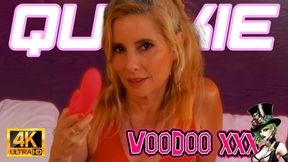 Quickie - Petite blonde MILF solo masturbation with toy