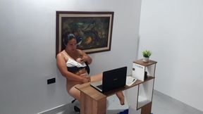 We have sex in the office