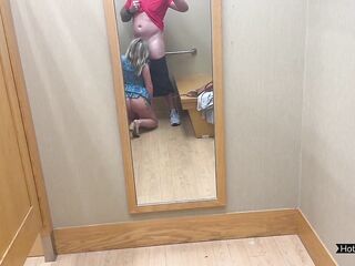 mother I'd like to fuck gets drilled in the dressing room (Hotwife Heidi Haze)