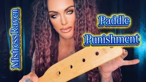 PADDLE PUNISHMENT