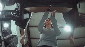 Mistress punishes boy pussy with huge strap-on and makes him buy her a G-Wagon