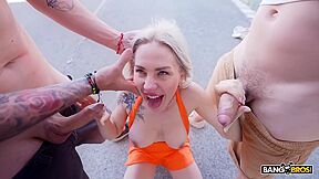 Angie Lynx, Papi Rodriguez, Yeri Blue From C Gate To Back Gate!