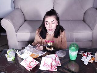 Mukbang talking about my porn experience