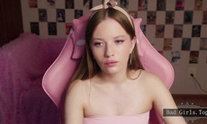 Natural small tits skinny petite web brunette teen