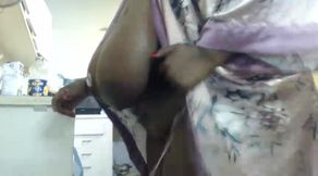 BBW Fails to Do Chores with Vibrator in Pussy