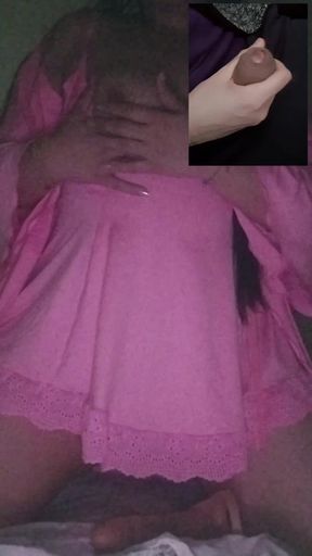 Real Discord Cam GF Rides Dildo as BF Strokes His Cock