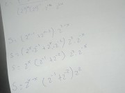 Enseñando ejercicios matemáticas a mis pastrulos 3