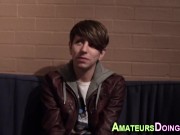 Solo amateur spurts spunk