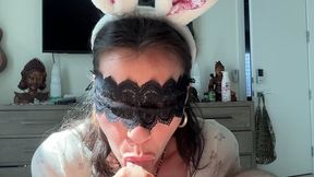 Bunny Girl Sucks My Cock And Then Gets Juicy Fucked Nice Cumshot