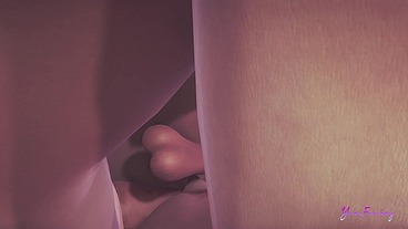 Yaoi Femboy - Erito lets his boyfriend impregnate his ass on his bed - Sissy Crossdresser Anime Manga Japanese Asian Game