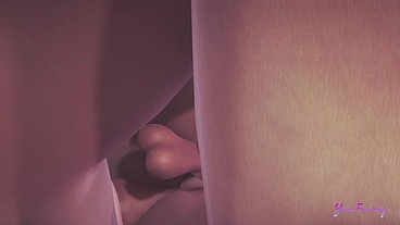 Yaoi Femboy - Erito lets his boyfriend impregnate his ass on his bed - Sissy Crossdresser Anime Manga Japanese Asian Game