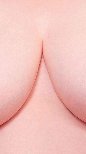 Asmr: Big Natural Boobs, Just Standing and Breathing, Relaxing Video