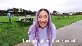 Crossdresser Quayside Demonstrating With The Midnight Minx