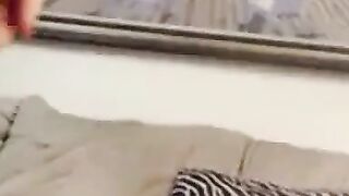 Big Booty Babe Loves to Show Off Her Ass - MILF Camgirl Fucks Herself