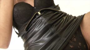 Sexy Asian tranny anal play and jerks off