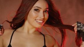 Hot big ass Latin MILF Mia Martinez working out with hot blonde babe