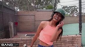 Oriental Teen 18+ Aria Skye Gets Her Constricted Twat Pounded