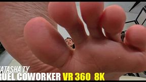 Natasha Ty - My Cruel Giantess Coworker - VR 360