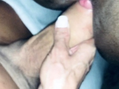Huge Cock Shemale Fucks a Big Tits Slut