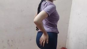 Cute step daughter ko room me band kar ke pel diya