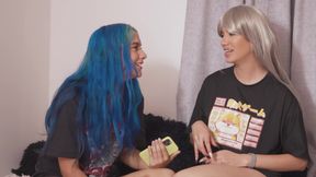 Lesbian Masturbation. Min Galilea