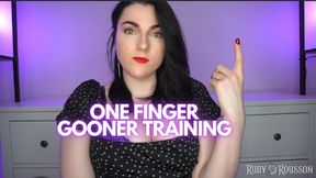 One Finger Gooner Training