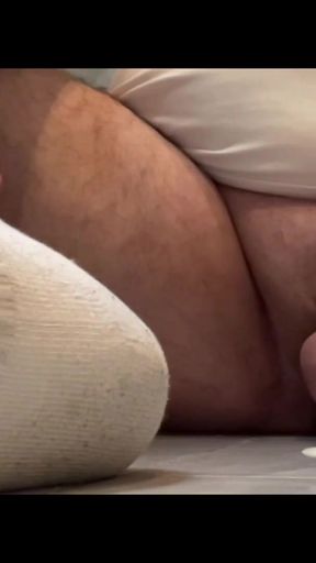 Unforgettable moment from "Handsfree Uncur Cock  Cum"