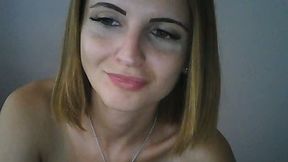 Honey Blonde Ann Gives a Guest a Great Nude Preview