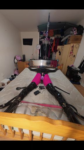 Spread Eagle Self Bondage
