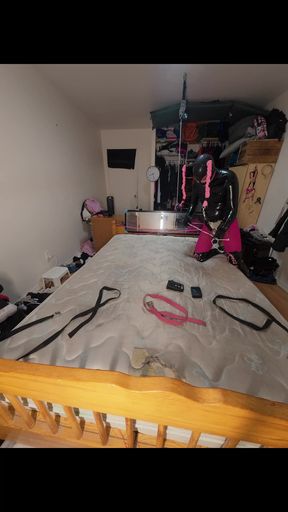 Spread Eagle Self Bondage