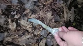 Eating Cum From Used Condom I Found