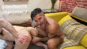 Worshipping This Hot Italian Feet Till He Fucks Me Hard and Cums Inside My Hairy Hole