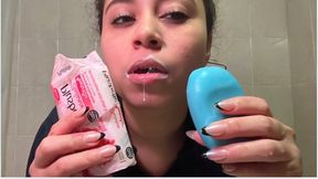 Mouth Soaping Fetish – Comparing How Two Soaps Feel in My Mouth