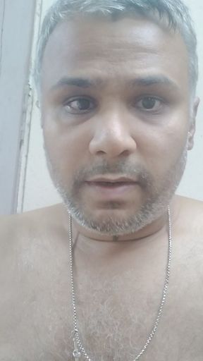 Solo Hairy Guy Fucks