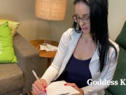 Vitoria Vonteese - Sexy psychologist footjobs patient - The Sexy Psychologist EP 8 - FOOTJOB - FOO