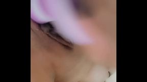 I use two different dildos for complete pleasure