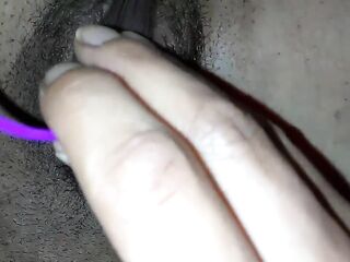 Pussy play waiting for daddy