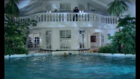 How nice to break your ass in the pool