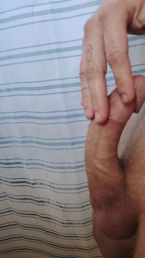 Stroking my BWC in the shower. Just something to tease you with and show you what to expect