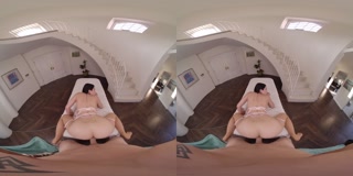 Anniversary Fuck With Natural Teen Babe Alex Coal VR Porn