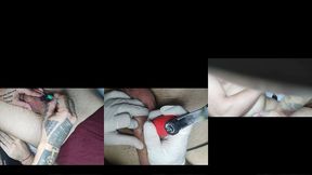 rapaz com cara de gala de novela veio timido pra tatuar o pau e acabou me beijando na maca