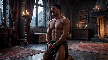 Nordic Slave Mistress Taken by Dark Warriors in Ancient Castle [AI GENERATED]