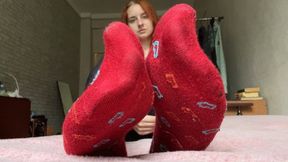Worn smelly socks
