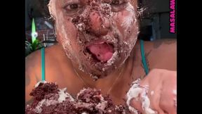 Black forest cake smash